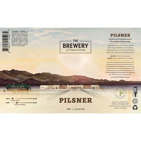Tirrito Farm Pilsner