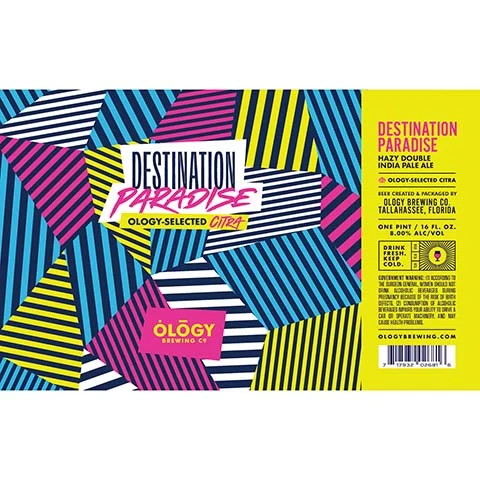 Ology Destination Paradise Hazy Double IPA