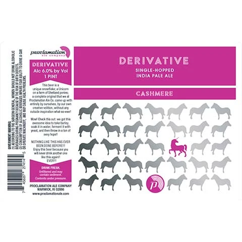 Proclamation Derivative IPA (Cashmere)