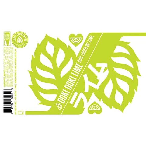 Lupulin Doki Doki Lime Rice Lager