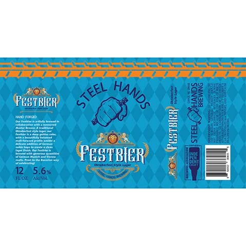 Steel Hands Festbier Oktoberfest Style Lager
