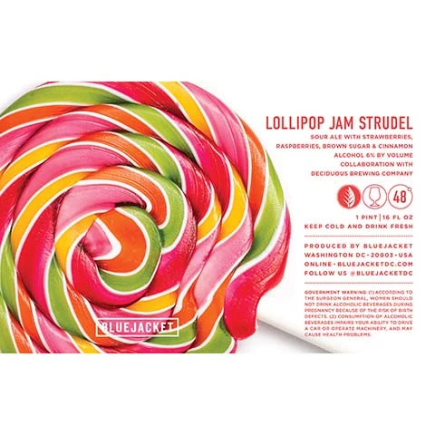 Bluejacket Lollipop Jam Strudel Sour Ale