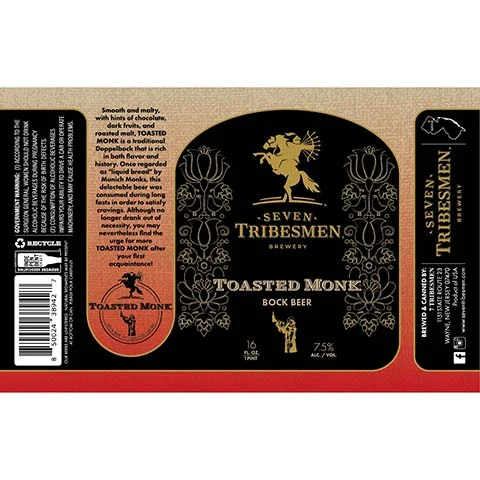 Seven Tribesmen Toasted Monk Bock Beer