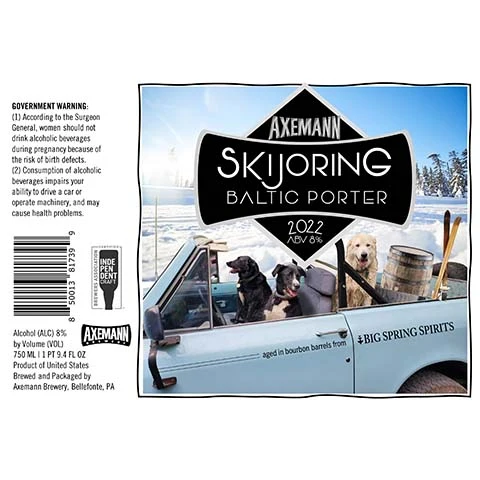 Axemann Skijoring Baltic Porter