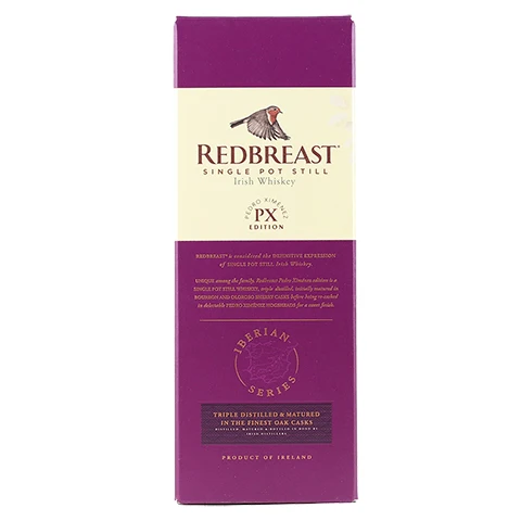 Redbreast Single Pot Still Irish Whiskey Finished in PX Sherry Hogsheads