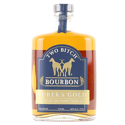 Two Bitch Ureka Gold Straight Bourbon Whiskey