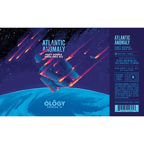 Ology Atlantic Anomaly Hazy Double IPA