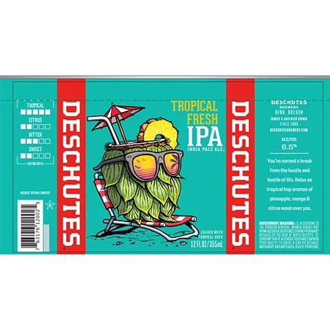 Deschutes Tropical Fresh IPA
