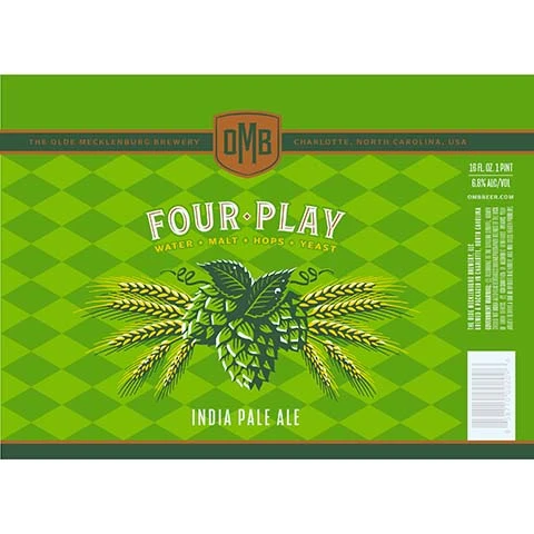 The Olde Mecklenburg Fourplay IPA