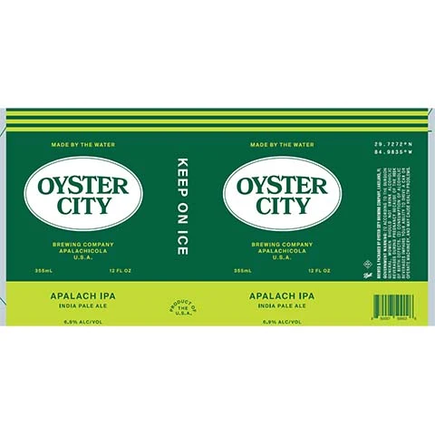 Oyster City Apalach IPA
