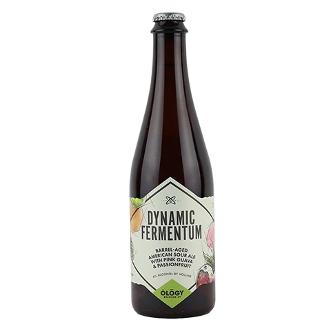 Ology Dynamic Fermentum Barrel-Aged American Sour Ale With Pink Guava & Passionfruit