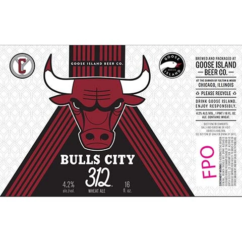 Goose Island Bulls City 312 Wheat Ale