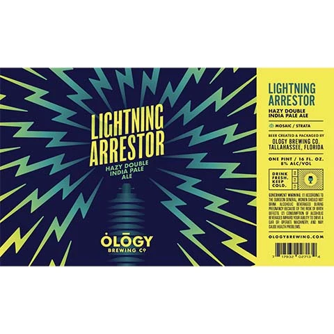 Ology Lightning Arrestor Hazy Double IPA