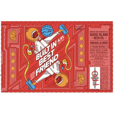 Goose Island Buit In Best Friend Sour Wheat Ale