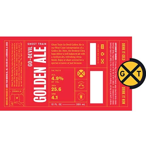 Ghost Train Go-Devil Golden Ale