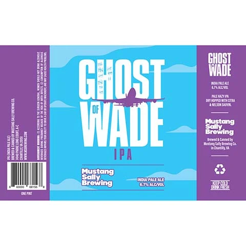 Mustang Sally Ghost of Wade IPA