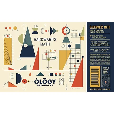 Ology Backwards Math Hazy Double IPA