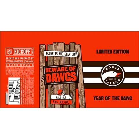 Goose Island Beware of Dawgs Pale Ale