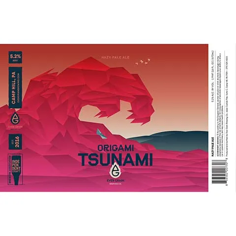 Ever Grain Origami Tsunami Hazy Pale Ale