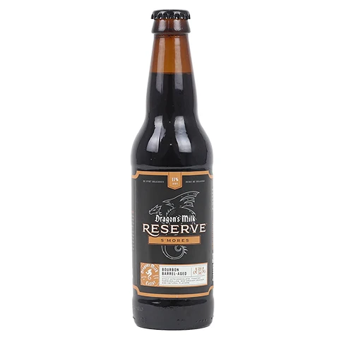 New Holland Dragon’s Milk Reserve: Bourbon Barrel-Aged Stout With Chocolate, Marshmallow, And Graham Cracker (2022-3)