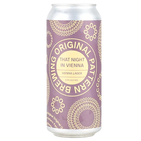 Original Pattern That Night In Vienna Lager