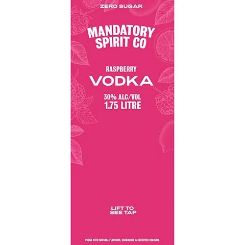 Mandatory Raspberry Vodka