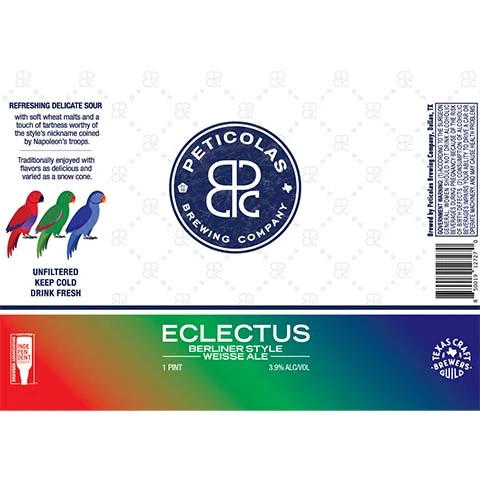 Peticolas Eclectus Sour