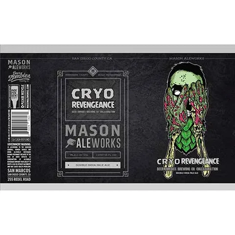 Mason Aleworks Cryo Revengeance DIPA