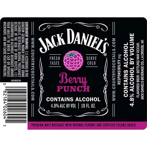 Jack Daniel's Berry Punch