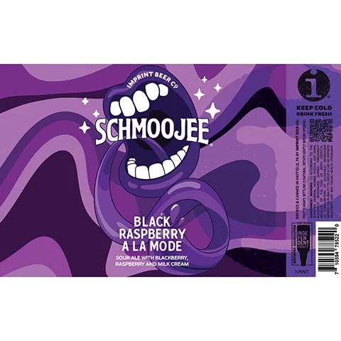 Imprint Schmoojee Black Raspberry A La Mode Sour