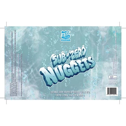 450 North Sub-Zero Nuggets IPA