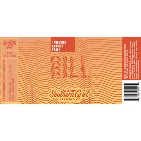 Southern Grist Tangerine Apricot Peach Hill Sour