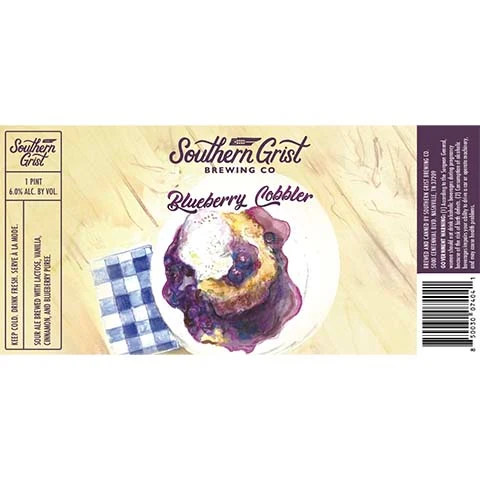 Southern Grist Blueberry Cobbler Sour