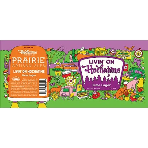 Prairie Livin' On Hochatime Lime Lager