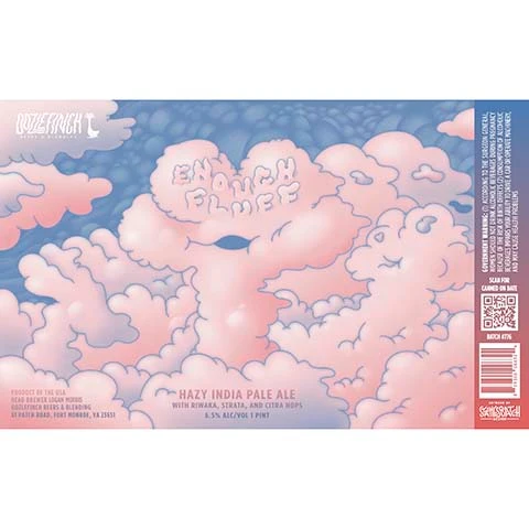 Oozlefinch Enough Fluff Hazy IPA