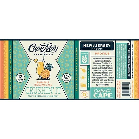 Cape May Pineapple Crushin' It IPA