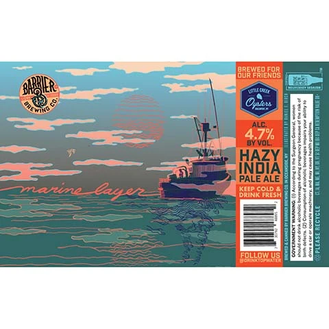 Barrier Marine Layer Hazy IPA