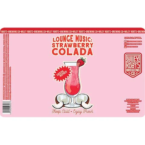 Wiley Roots Lounge Music: Strawberry Colada Sour