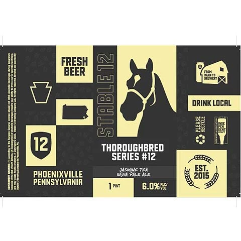 Stable 12 Thoroughbred Series #12 IPA