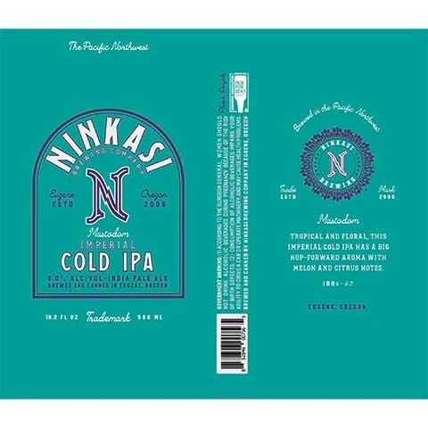 Ninkasi Mastordom Imperial Cold IPA