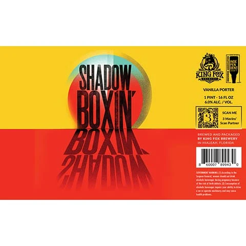 King Fox Shadow Boxin' Porter