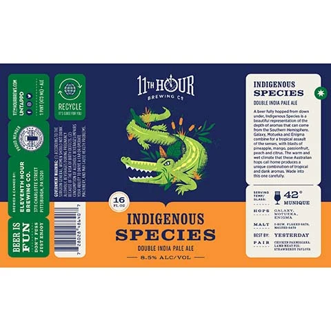 1th Hour Indigenous Species DIPA