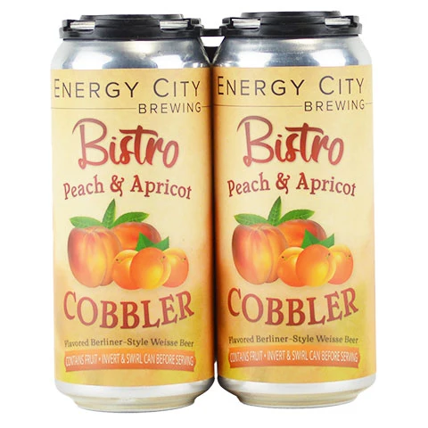 Energy City "Bistro Peach & Apricot Cobbler" Berliner Weisse