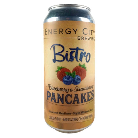 Energy City "Bistro Blueberry & Strawberry Pancakes" Fruited Berliner Weisse