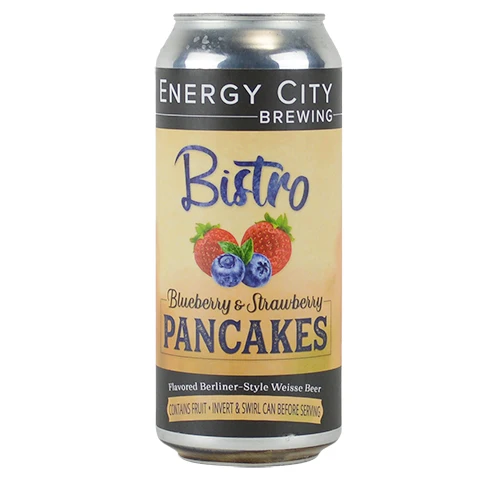 Energy City "Bistro Blueberry & Strawberry Pancakes" Fruited Berliner Weisse