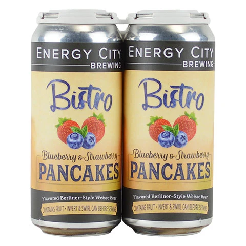 Energy City "Bistro Blueberry & Strawberry Pancakes" Fruited Berliner Weisse