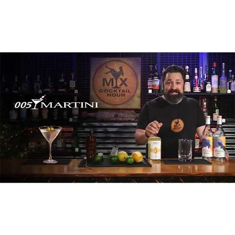 The Spy Cocktail - 005 Martini Gift Box Set