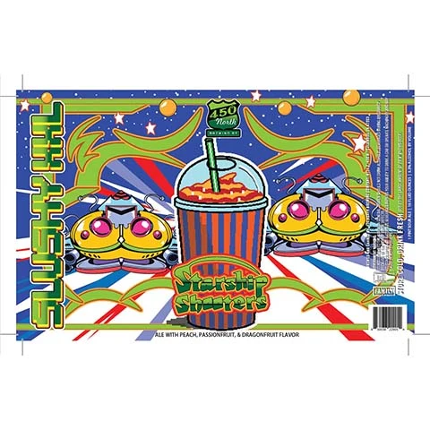 450 North Starship Shooters Slushy XXL Sour