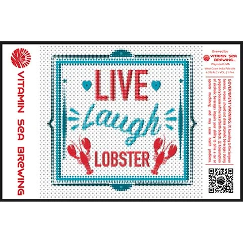 Vitamin Sea Live Laugh Lobster IPA