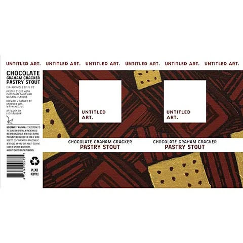 Untitled Art Chocolate Graham Cracker Pastry Stout